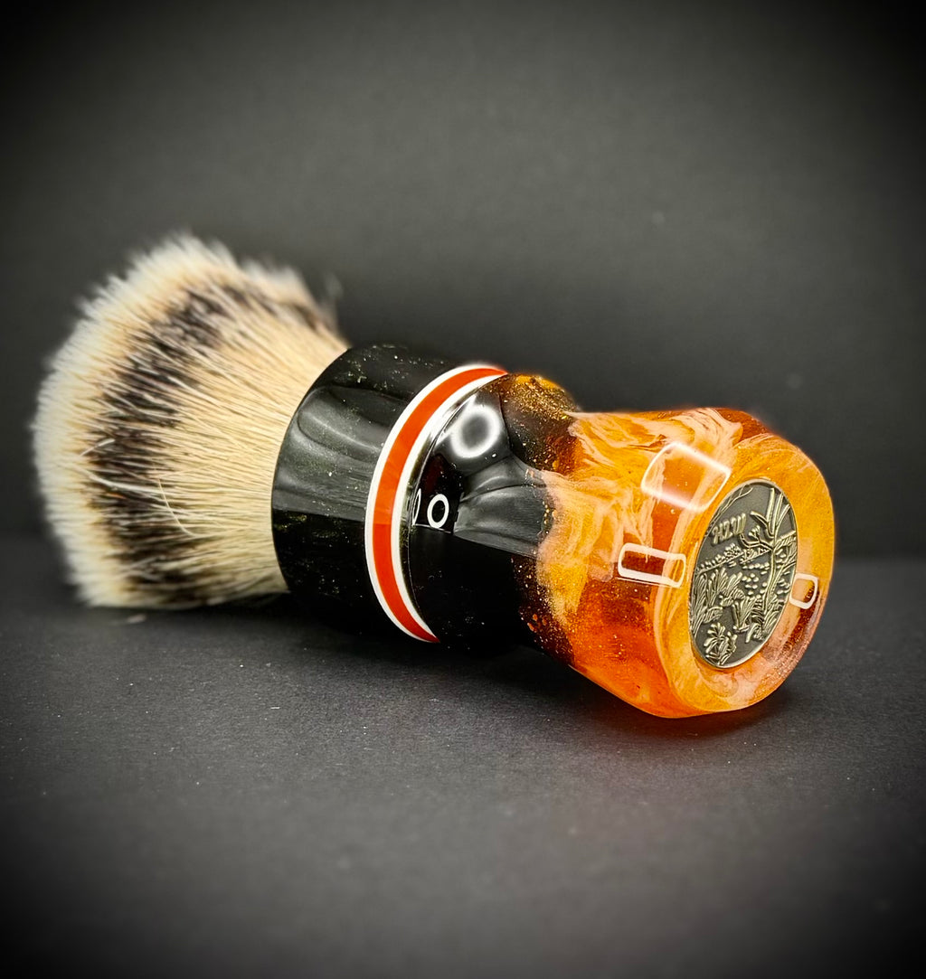 Ember-Verdant Catalyst Shaving Brush